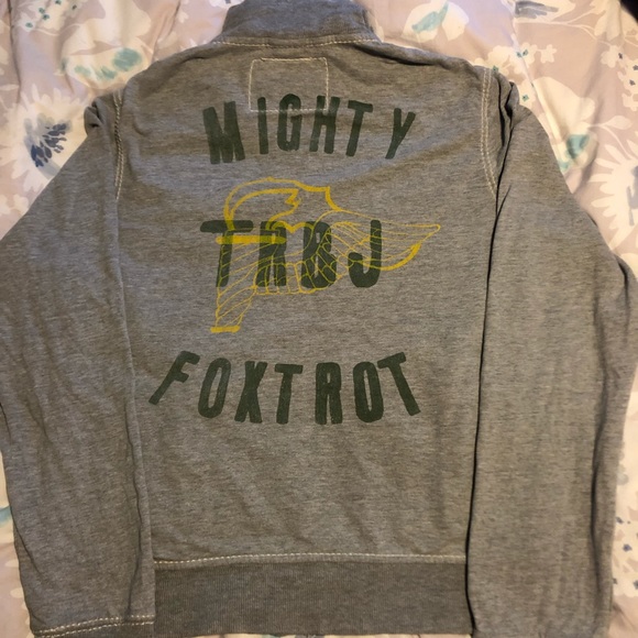 Collared full zip sweatshirt - Picture 1 of 5